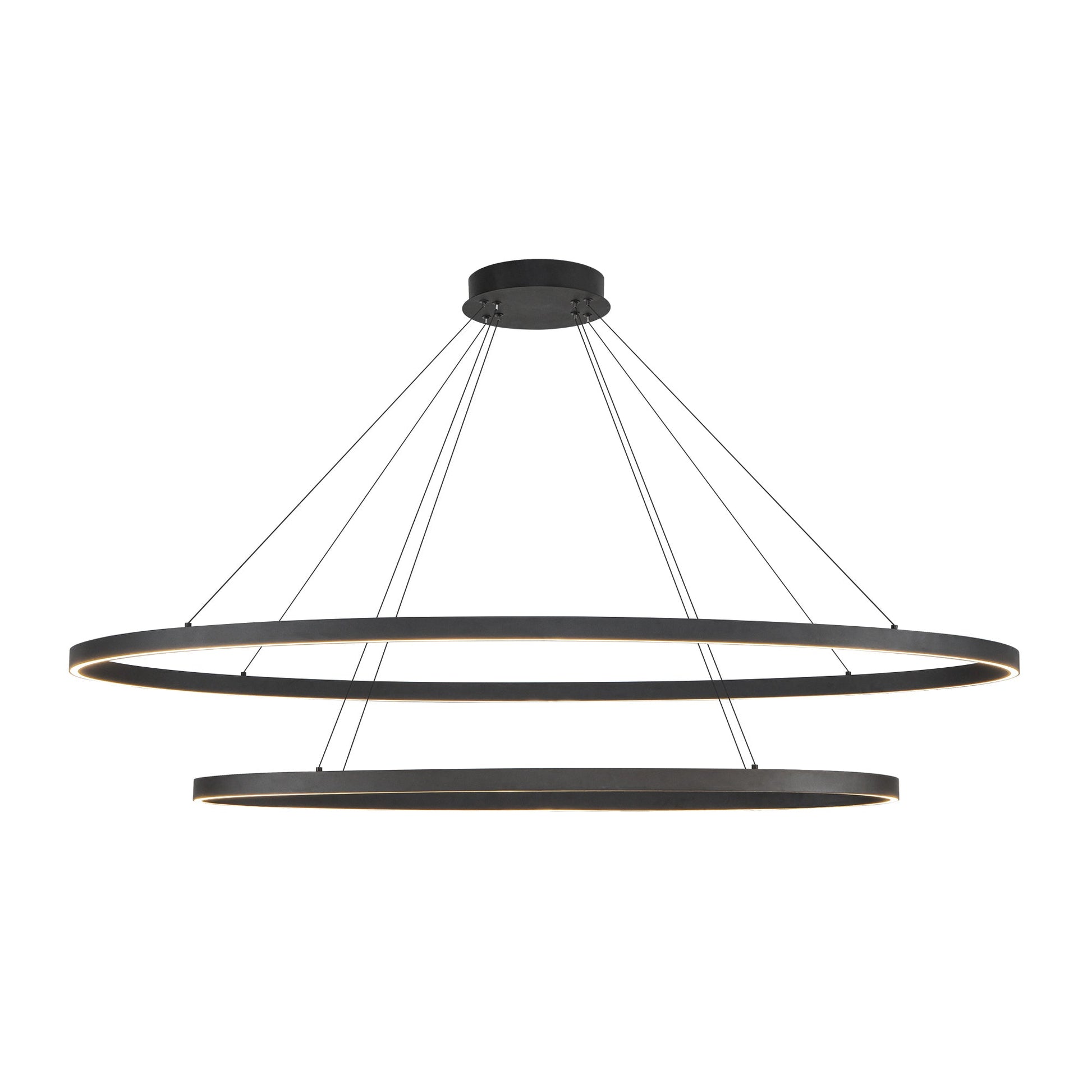 Kuzco Ovale black chandelier CH79253-BK