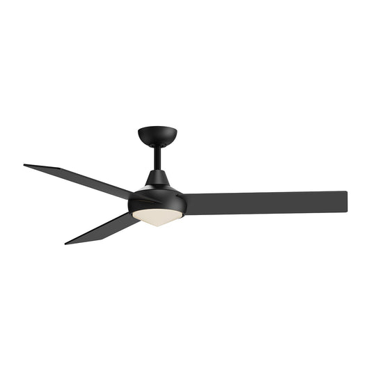 Kuzco Owens matte black ceiling fan CF94956-MB