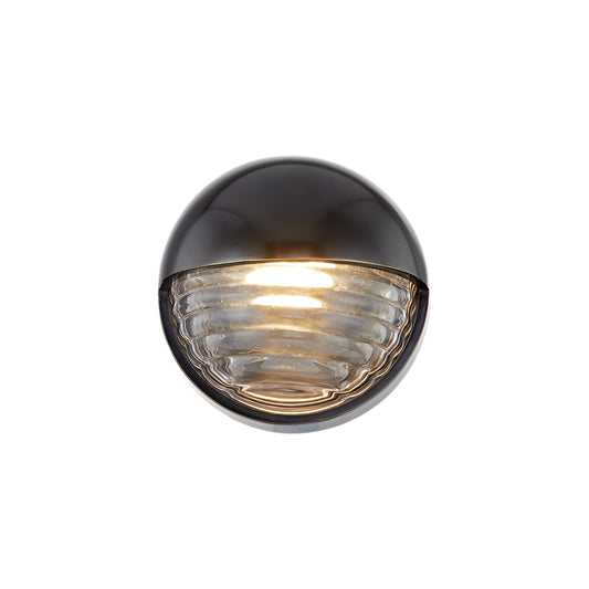 Alora Palais ribbed glass vanity light WV330106UBCR