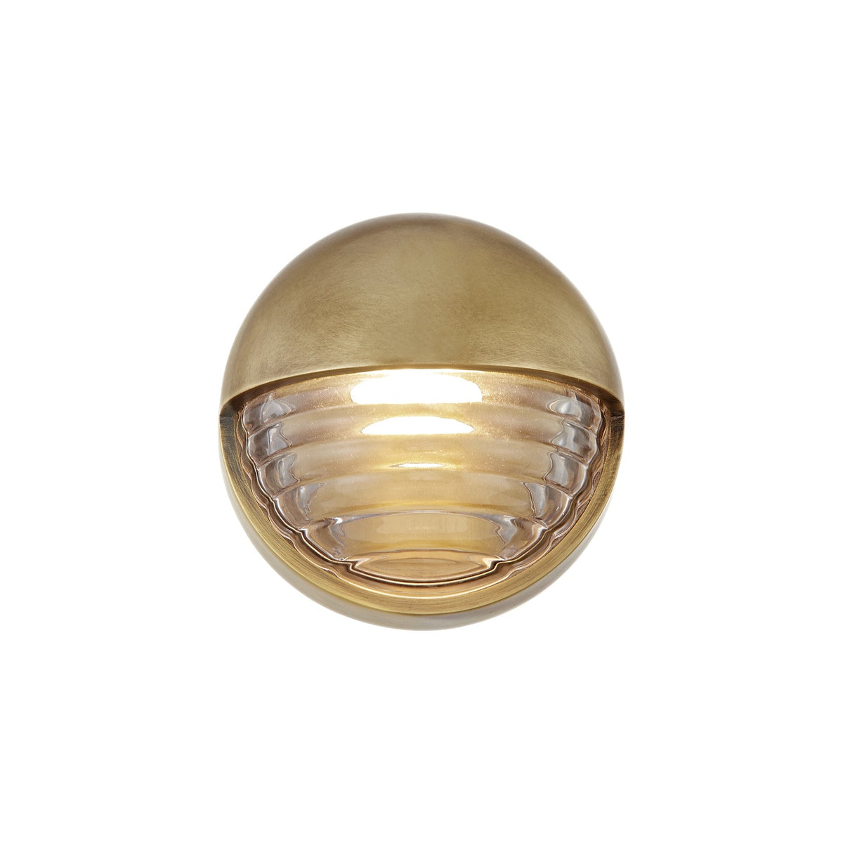 Alora Palais ribbed glass vanity light WV330106VBCR