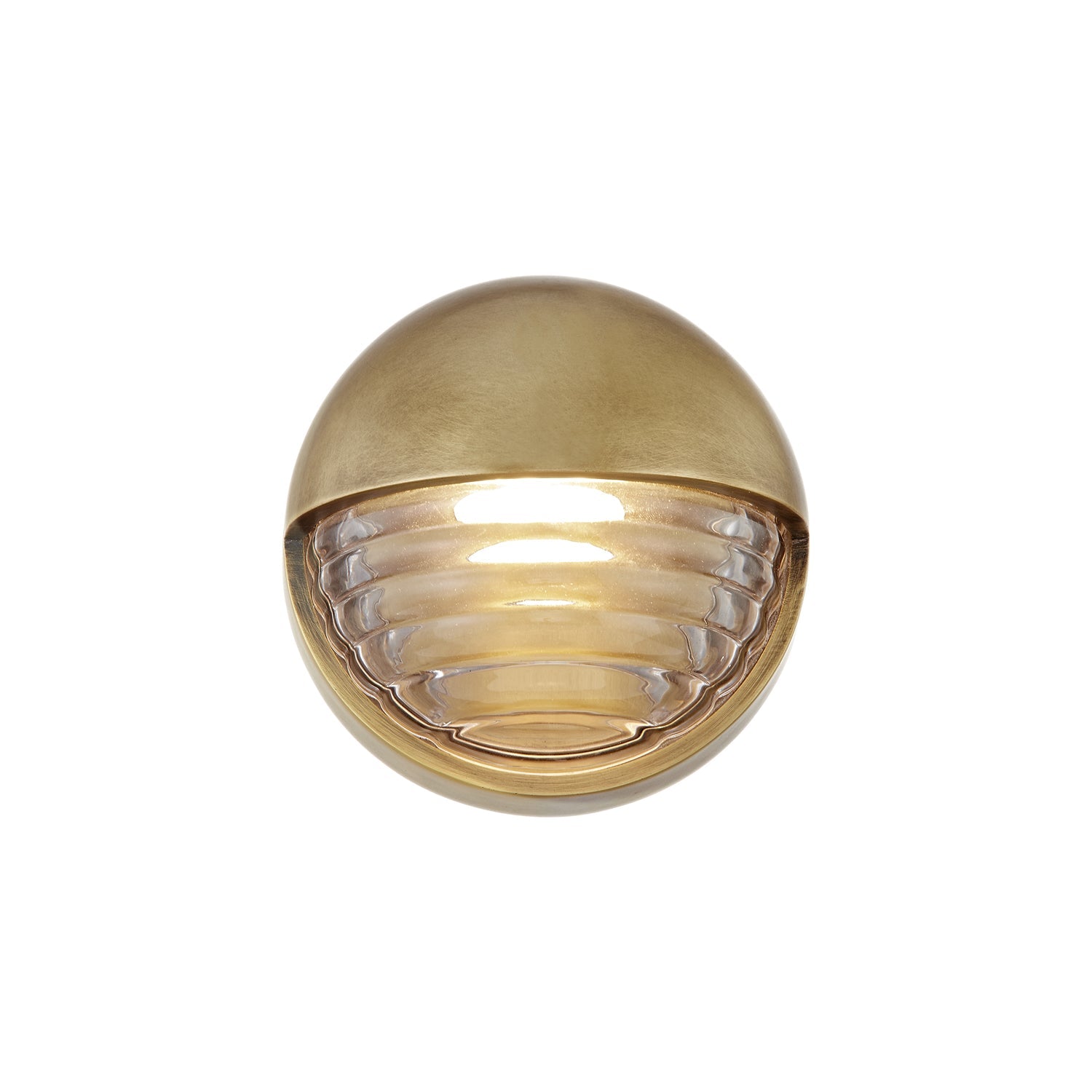 Alora Palais ribbed glass vanity light WV330106VBCR