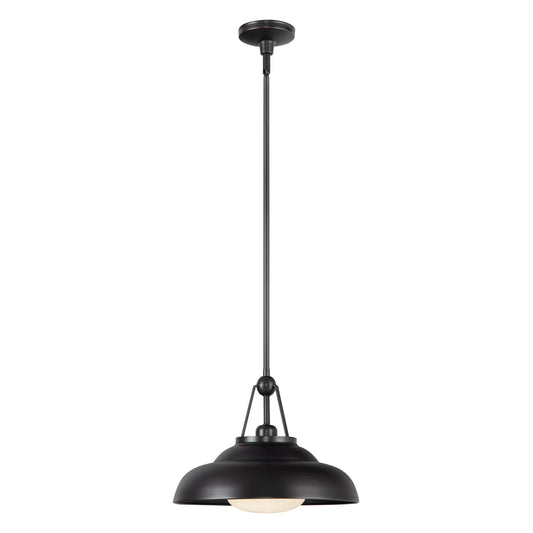 Alora Palmetto urban bronze pendant PD344014UBGO