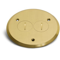 Lew Electric PBR-SPB Brass floor box cover