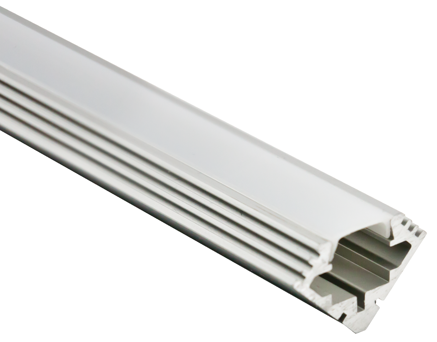 Premium Extrusion Premium 45 Surface Mount 1M Black Finish - American Lighting PE-AA45-1M-BK