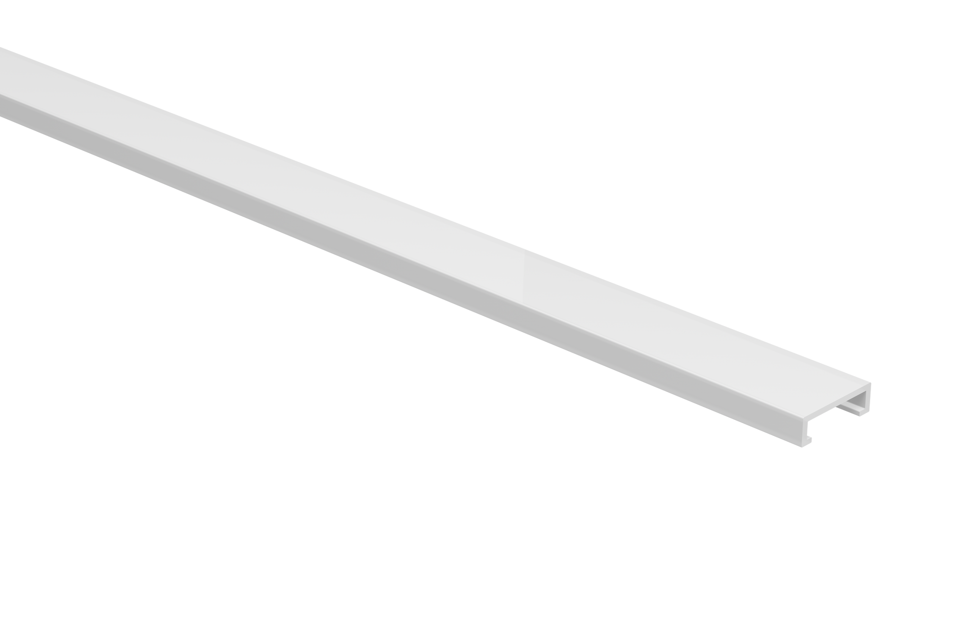 Premium Extrusion Square Stick-on lens 1M - American Lighting PE-QLENS-1M