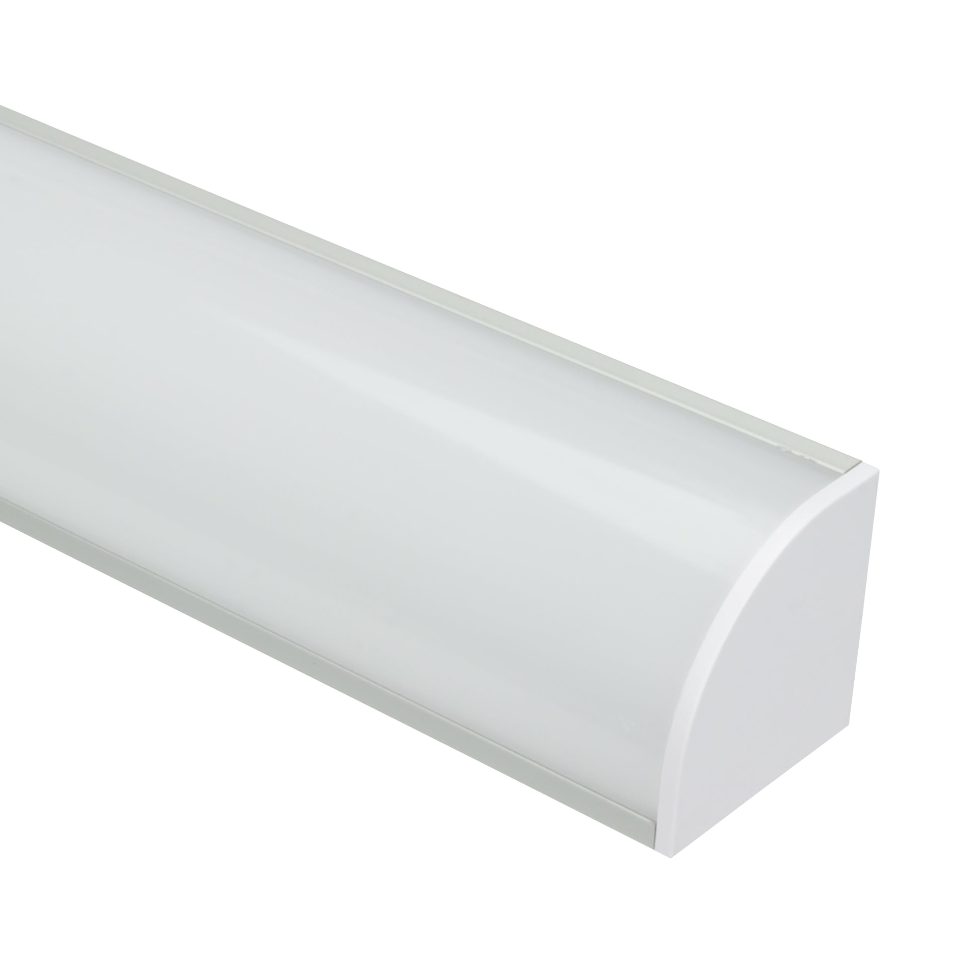 Premium Extrusion Radius Xl End Cap - American Lighting PE-RADXL-FEED