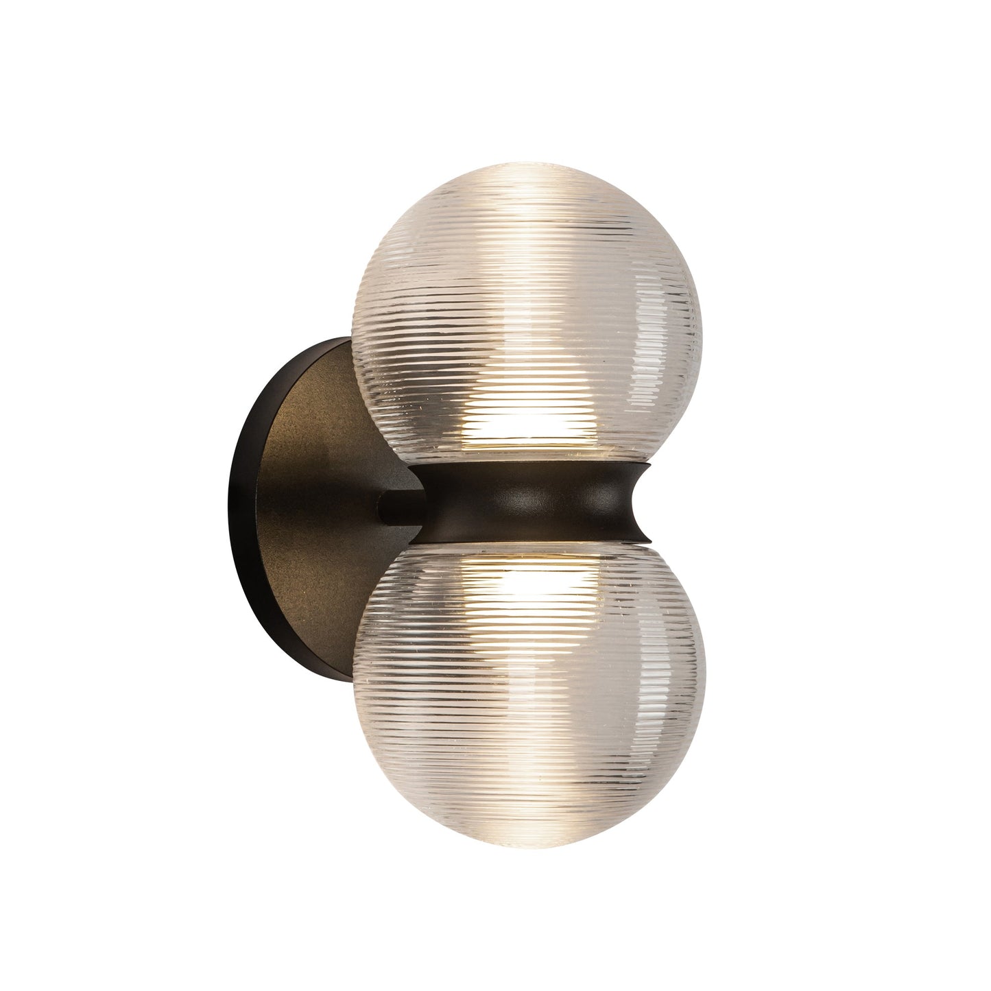 Kuzco Peri black exterior wall EW77209-BK/CR