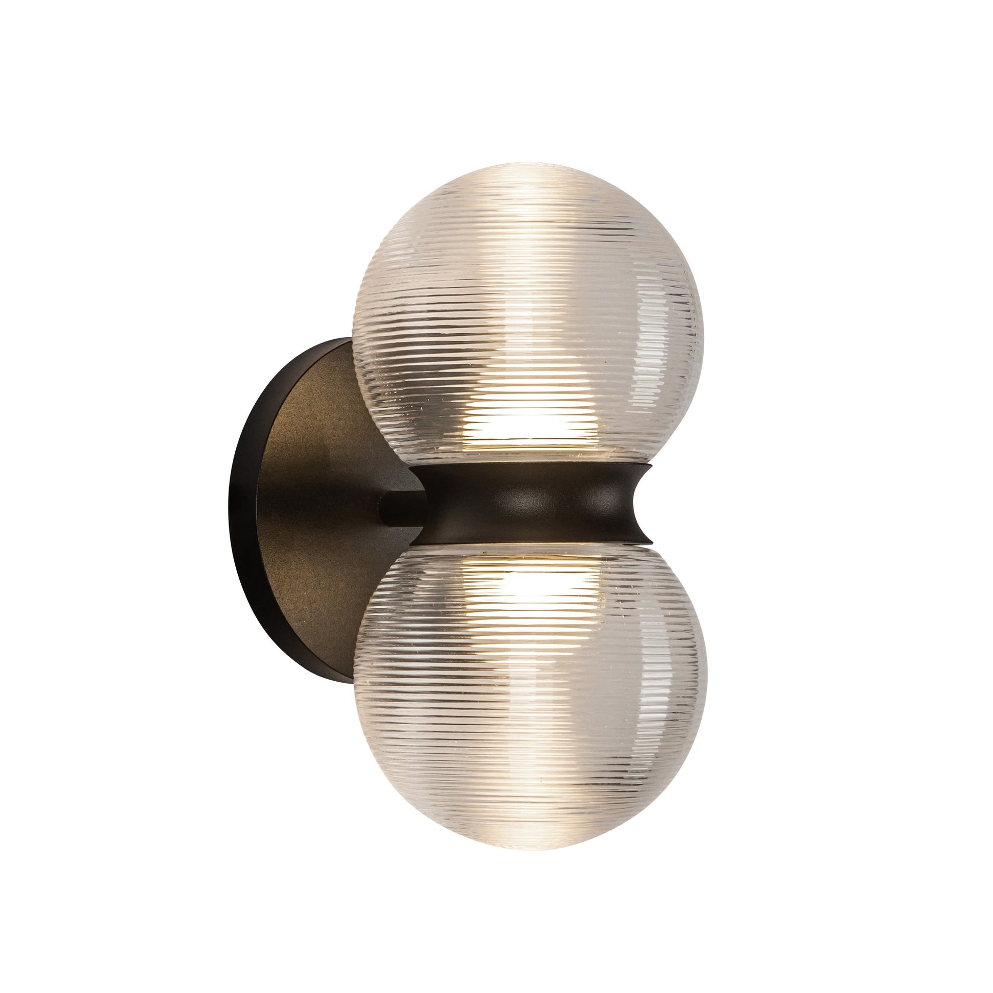 Kuzco Peri black exterior wall EW77209-BK/CR