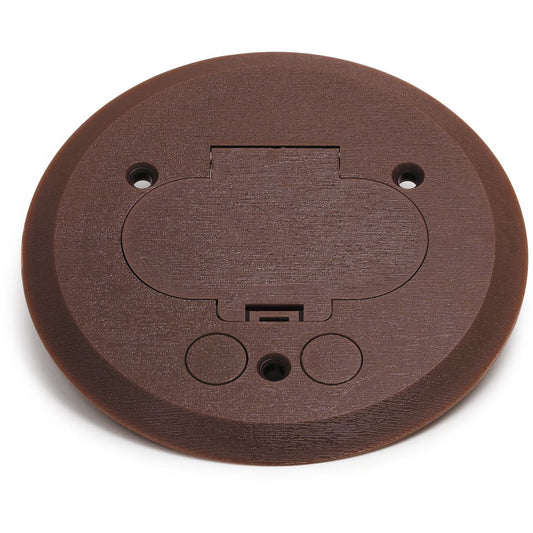 Lew Electric PFC-B Brown floor box cover