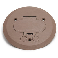 Lew Electric PFC-T Tan floor box cover