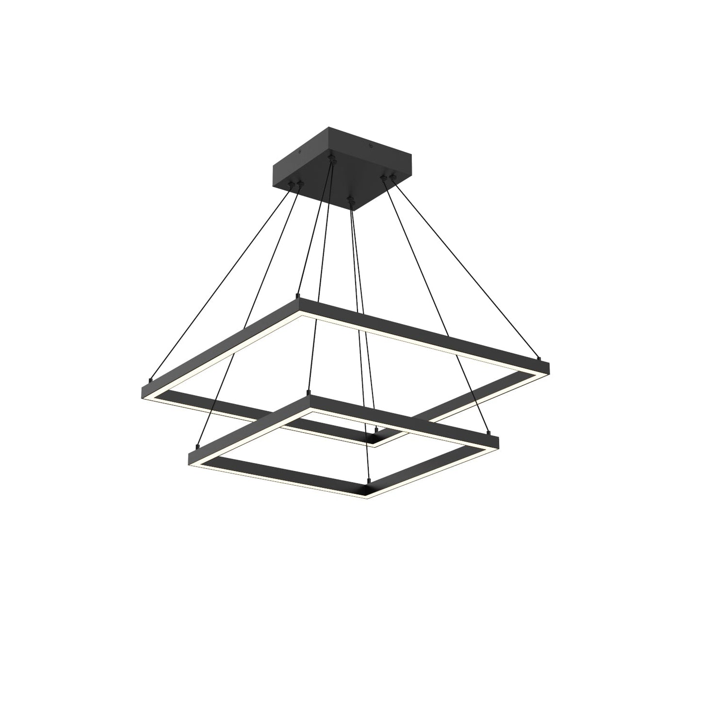 Kuzco Piazza black chandelier CH88224-BK