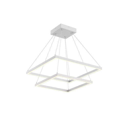 Kuzco Piazza white chandelier CH88224-WH