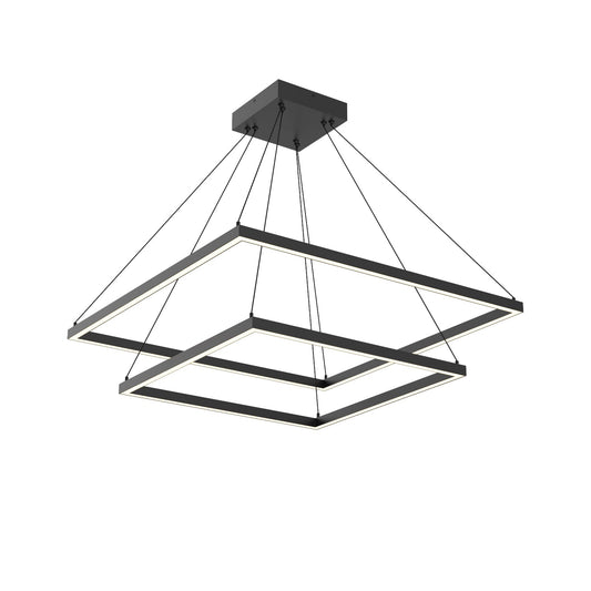 Kuzco Piazza black [universal voltage and 0-10 dimming] chandelier CH88232-BK-UNV-010