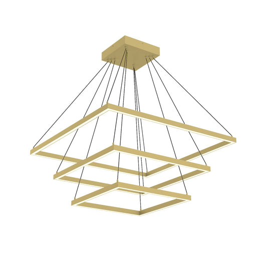 Kuzco Piazza brushed gold chandelier CH88332-BG