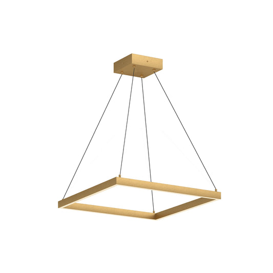 Kuzco Piazza brushed gold pendant PD88124-BG