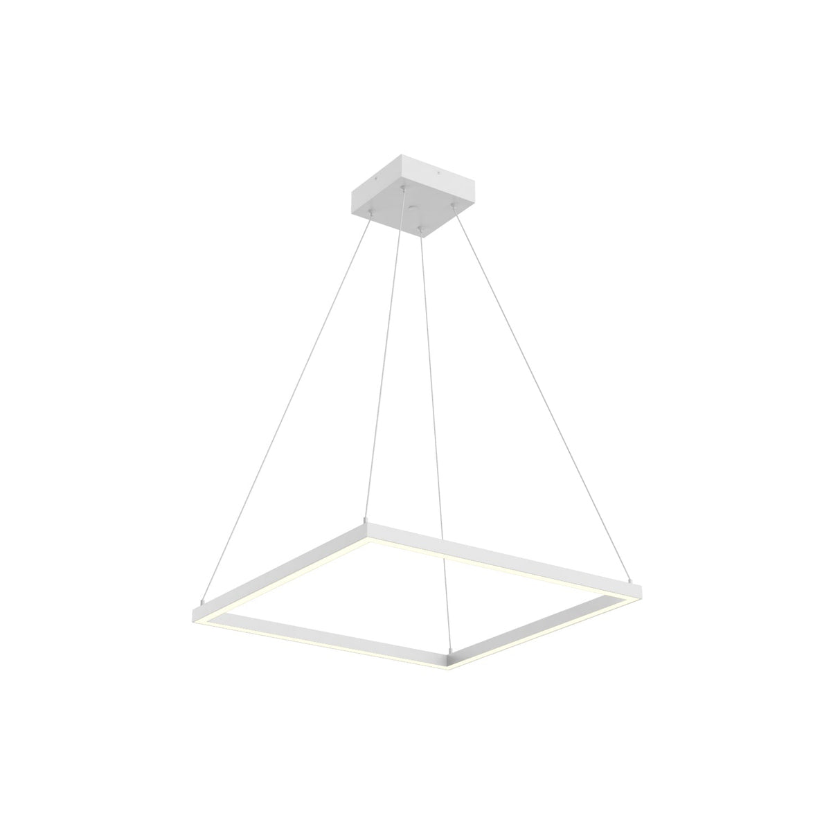 Kuzco Piazza white pendant PD88124-WH