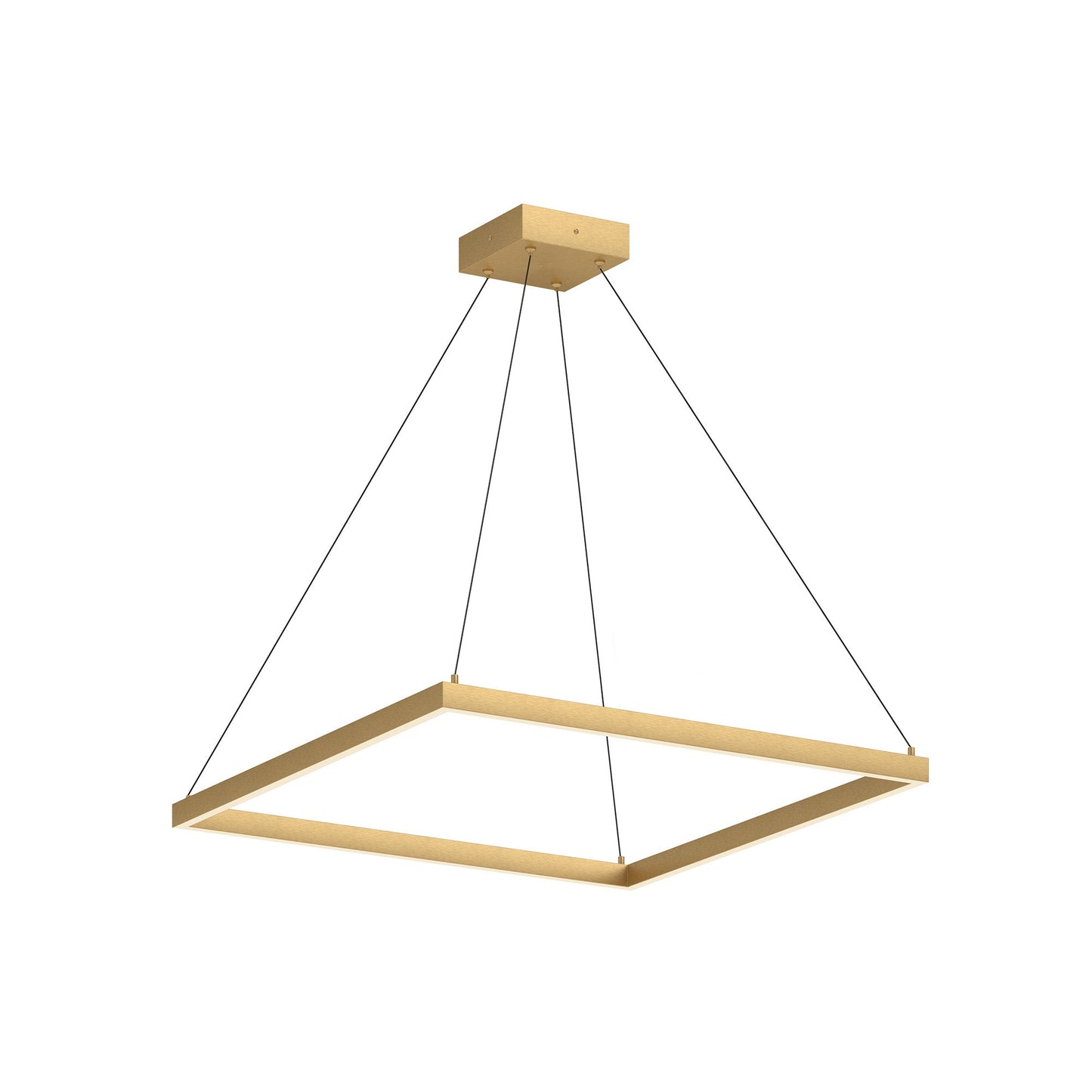 Kuzco Piazza brushed gold pendant PD88132-BG