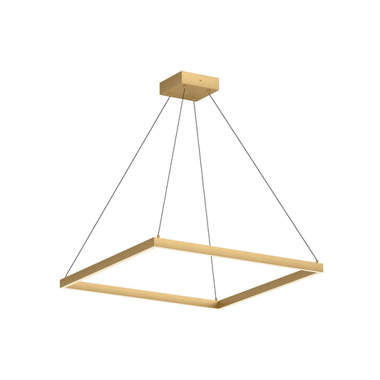 Kuzco Piazza brushed gold pendant PD88132-BG
