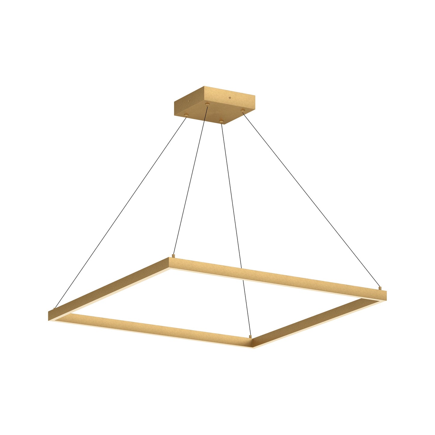 Kuzco Piazza brushed gold pendant PD88136-BG