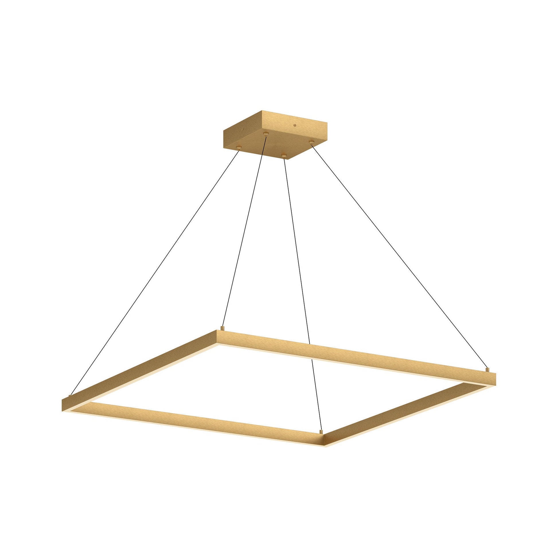 Kuzco Piazza brushed gold pendant PD88136-BG