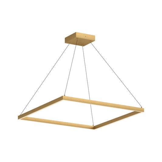 Kuzco Piazza brushed gold pendant PD88136-BG