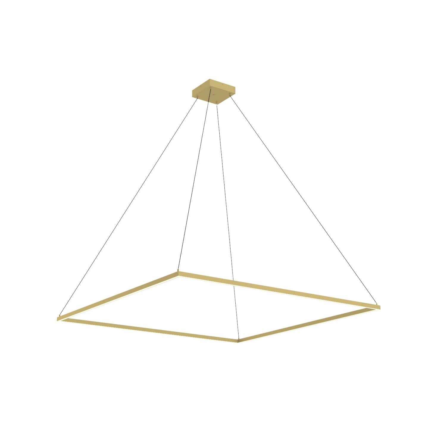 Kuzco Piazza brushed gold [universal voltage and 0-10 dimming] pendant PD88160-BG-UNV-010