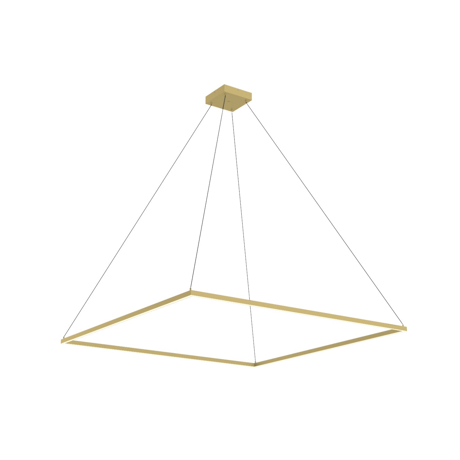 Kuzco Piazza brushed gold [universal voltage and 0-10 dimming] pendant PD88160-BG-UNV-010