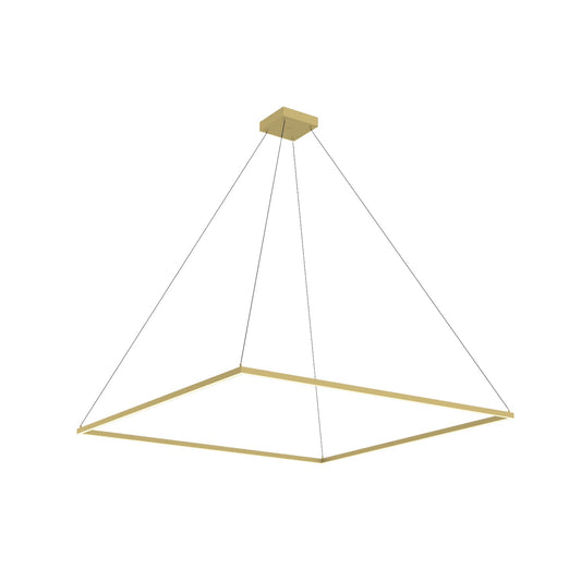 Kuzco Piazza brushed gold pendant PD88160-BG