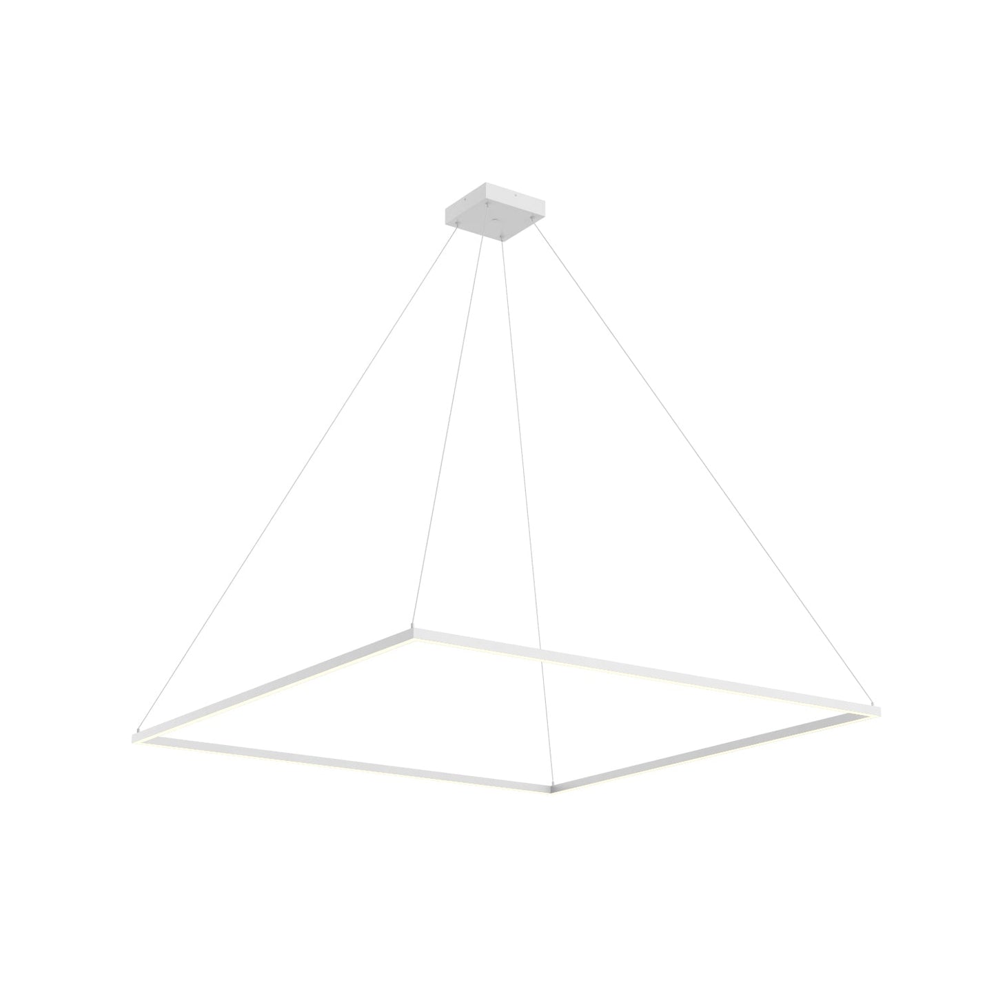 Kuzco Piazza white pendant PD88160-WH