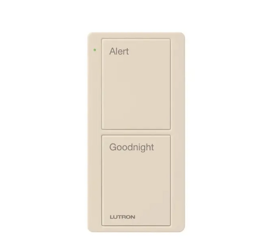 Lutron Pico wireless remote in Light Almond