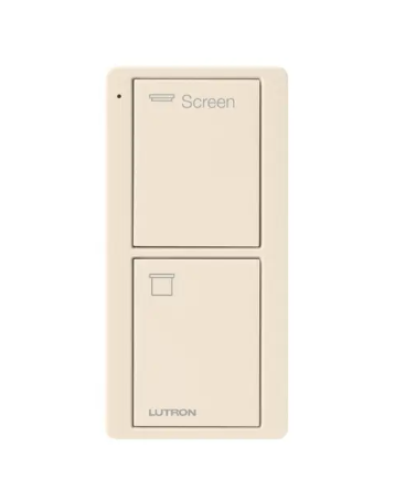 Lutron Pico wireless remote in Light Almond