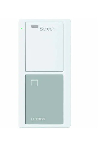 Lutron Pico wireless remote in White/Gray