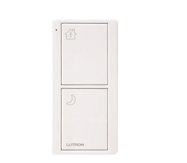 Lutron Pico wireless remote in Snow White