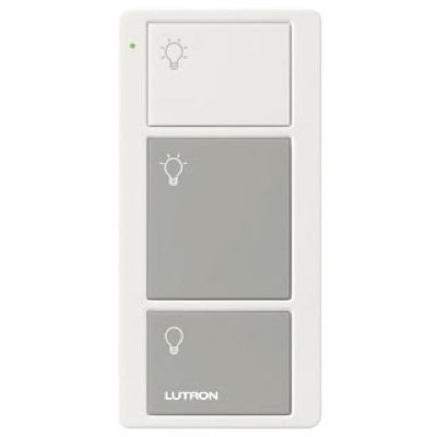 Lutron Pico wireless remote in White/Gray
