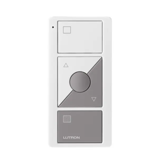 Lutron Pico wireless remote in White/Gray