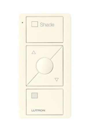 Lutron Pico wireless remote in Biscuit