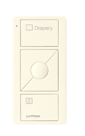 Lutron Pico wireless remote in Biscuit