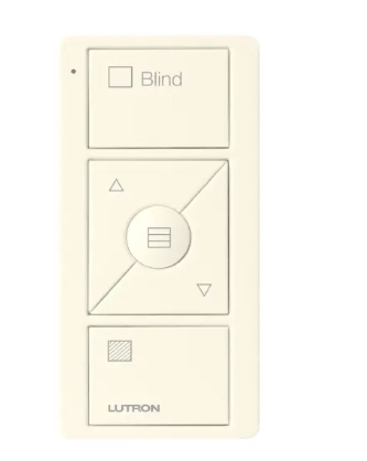 Lutron Pico wireless remote in Biscuit