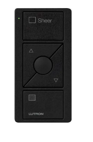 Lutron Pico wireless remote in Midnight