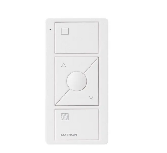 Lutron Pico wireless remote in Snow White