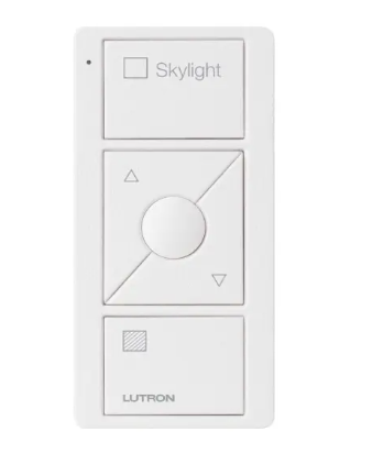 Lutron Pico wireless remote in Snow White