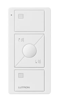 Lutron Pico wireless remote in Snow White