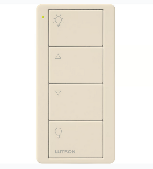 Lutron Pico wireless remote in Light Almond