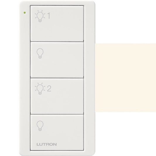 Lutron Pico wireless remote in Biscuit