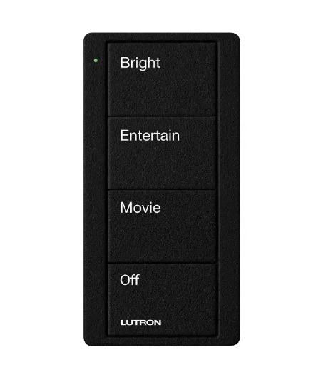 Lutron Pico Pico 4-button keypad in Midnight