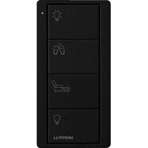 Lutron Pico Pico 4-button keypad in Midnight