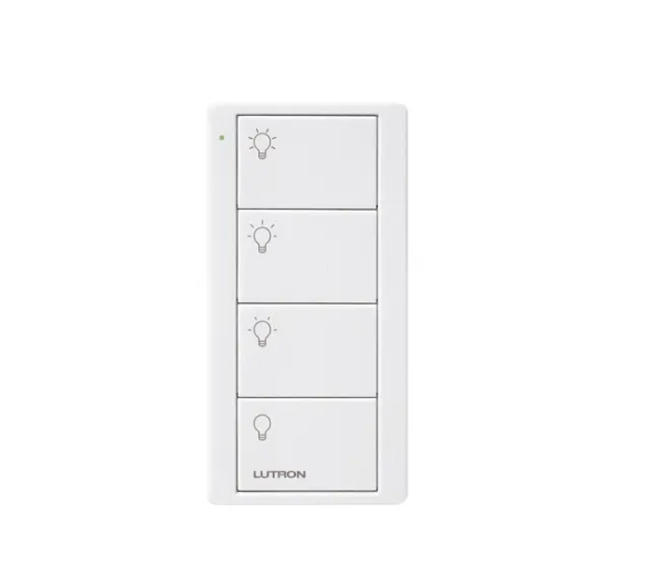 Lutron Pico wireless remote in Snow White