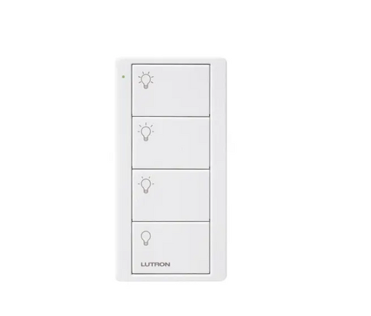 Lutron Pico wireless remote in Snow White