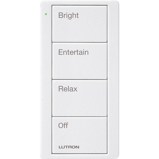 Lutron Pico Pico 4-button keypad in Snow White