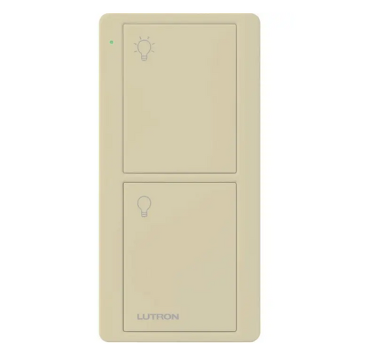 Lutron Pico wireless remote in Ivory